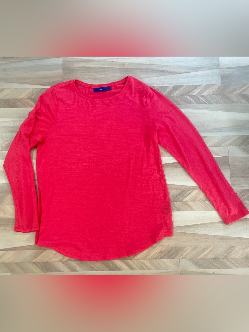 NWOT- coral sweater